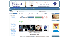 Desktop Screenshot of canyonawards.com
